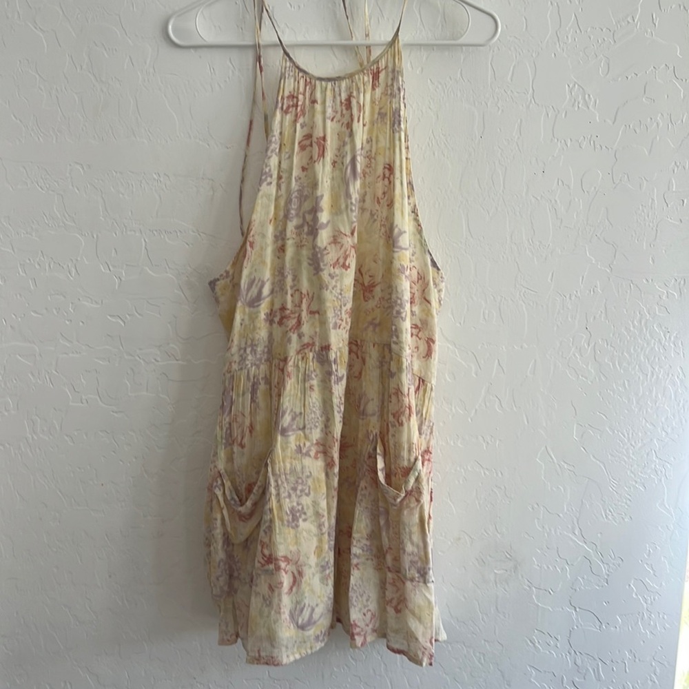 Beautiful pastel floral tunic